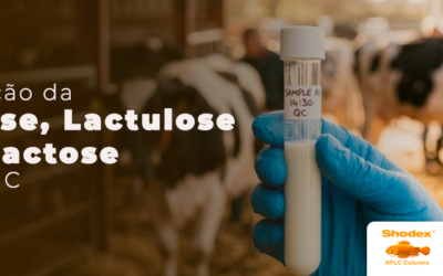 Separação da Lactose, Lactulose e Epilactose por HILIC
