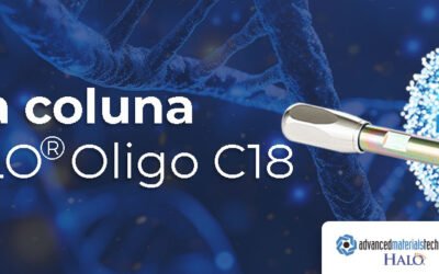 Nova coluna HALO Oligo C18