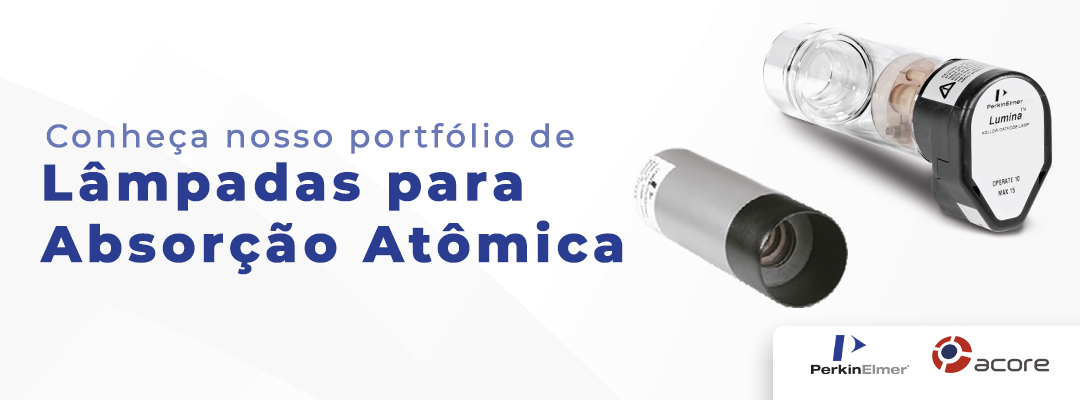 Conheça nosso portfólio de Lâmpadas para Absorção Atômica