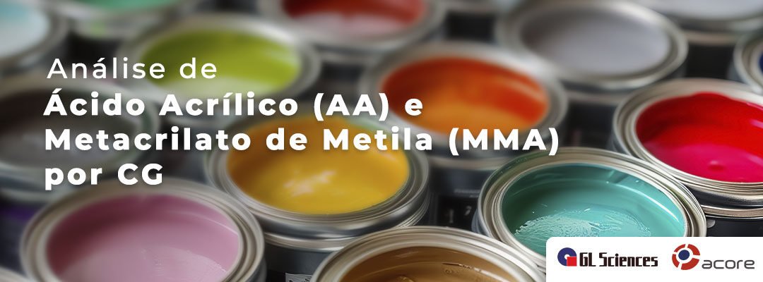 Análise de Ácido Acrílico (AA) e Metacrilato de Metila (MMA) por CG