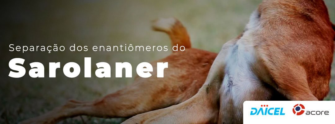 Separação dos enantiômeros do Sarolaner