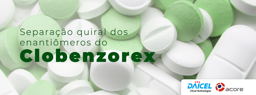 Separação quiral dos enantiômeros do Clobenzorex