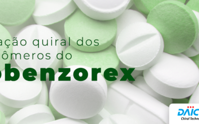 Separação quiral dos enantiômeros do Clobenzorex