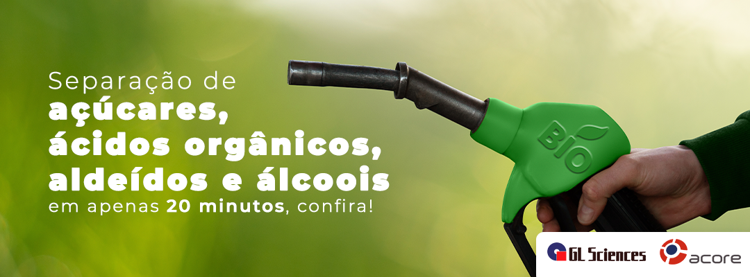 Separação de  açúcares, ácidos orgânicos, aldeídos e álcoois em apenas 20 minutos, confira!