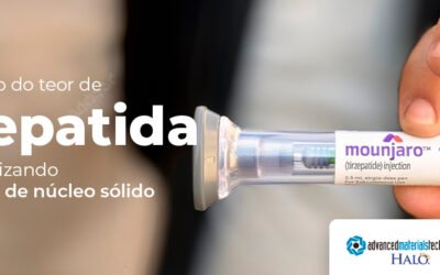 Determinação do teor de Tirzepatida por HPLC utilizando coluna HALO de núcleo sólido
