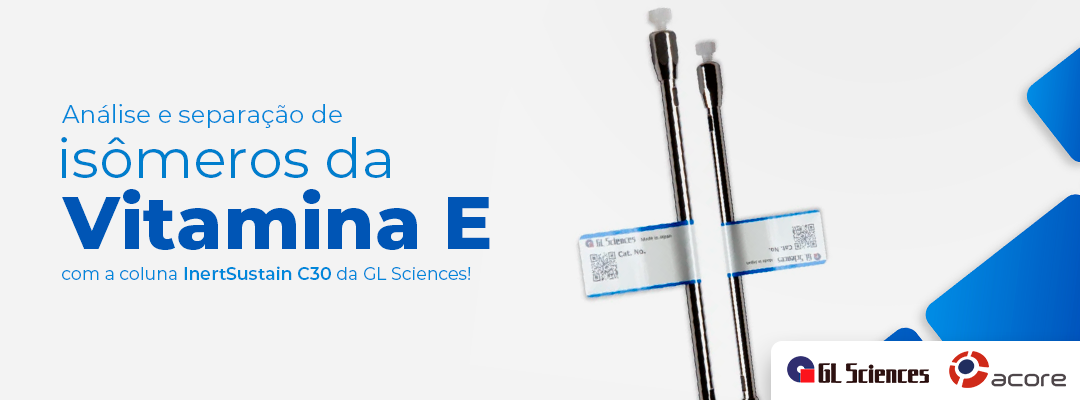 Análise e separação de isômeros da Vitamina E com a coluna InertSustain C30 da GL Sciences!