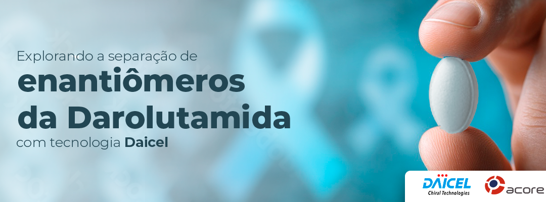 Explorando a separação de enantiômeros da Darolutamida com tecnologia Daicel