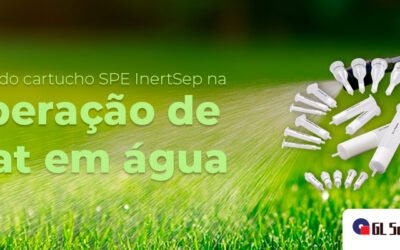 Desempenho do cartucho SPE InertSep na recuperação de Diquat em água