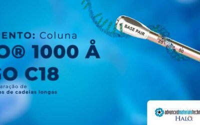 Lançamento: Coluna HALO® 1000 Å OLIGO C18 Inovação em separação de oligonucleotídeos de cadeias longas