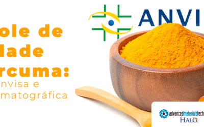 Controle de qualidade da cúrcuma: alerta da Anvisa e análise cromatográfica