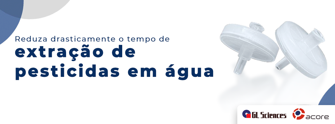 Reduza drasticamente o tempo de extração de pesticidas em água