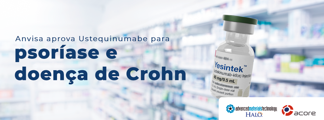 Anvisa aprova Ustequinumabe para psoríase e doença de Crohn