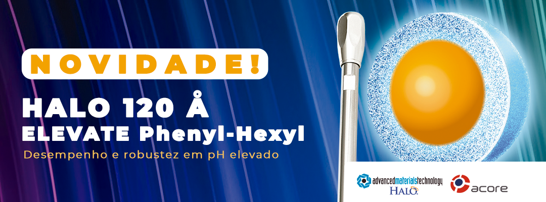 Novidade! HALO 120 Å ELEVATE Phenyl-Hexyl